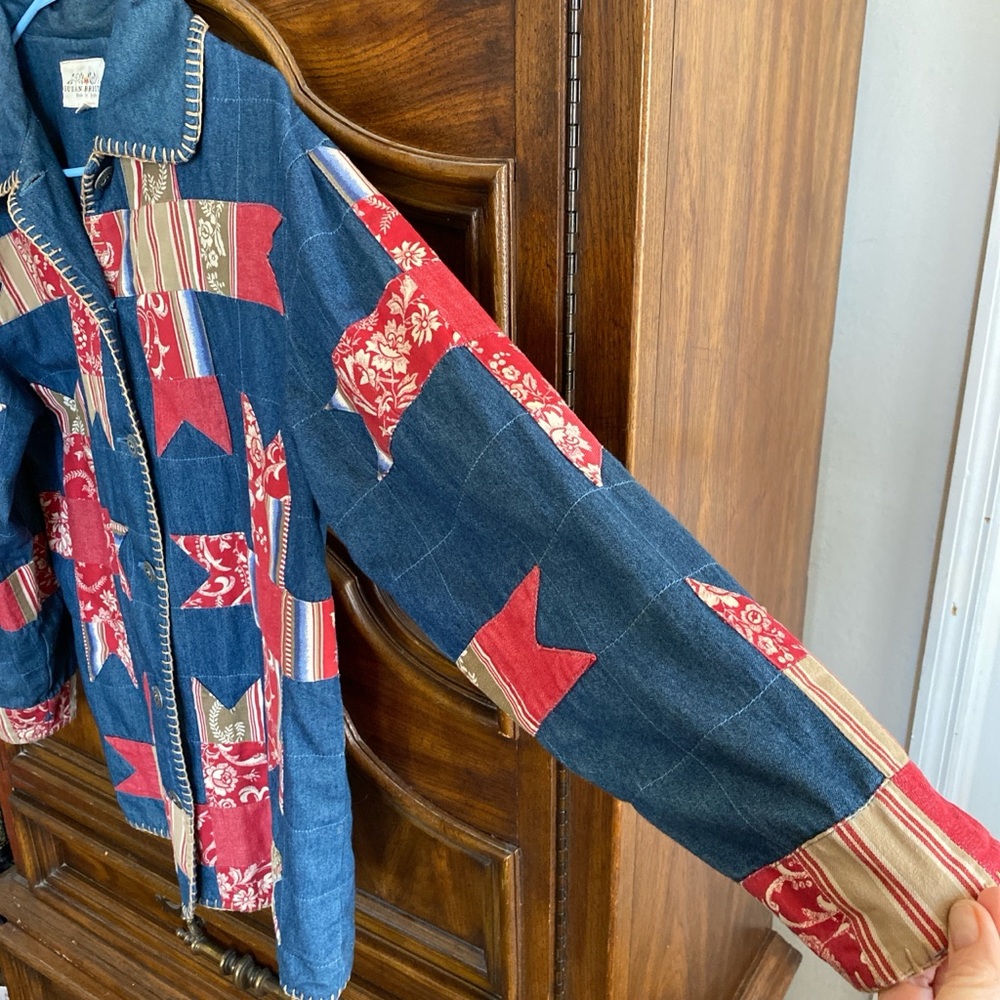 Susan Bristol Patchwork Jacket - image 3